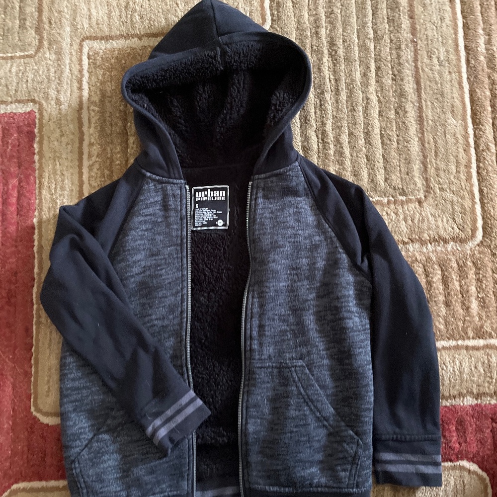 Urban pipeline black sweater